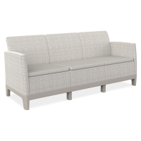 Sofa Scandi Forma 3 Pebble Grey-Soft Beige / Oat - Keter