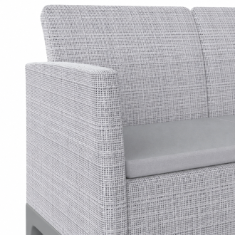Sofa Scandi Forma - struktura plecionki juty