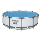 okrągła osłona solarna do basenu