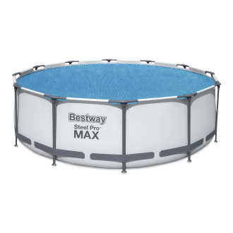 okrągła osłona solarna do basenu