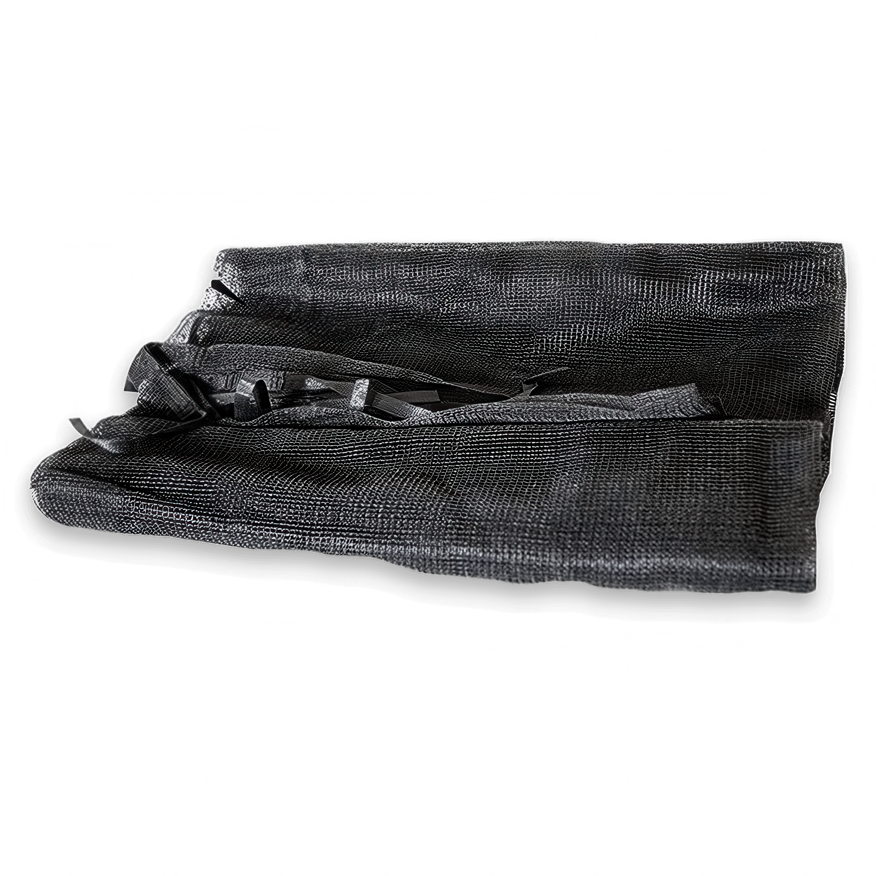 Solidna czarna siatka zabezpieczająca trampolinę Fuunky