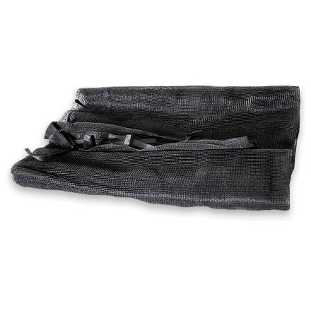 Solidna czarna siatka zabezpieczająca trampolinę Fuunky