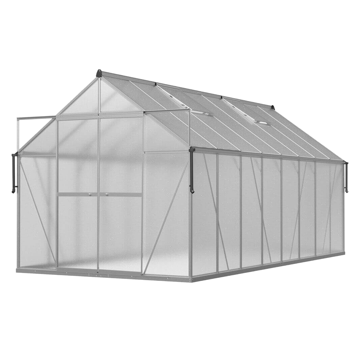 szara szklarnia na rozsady "slide in"