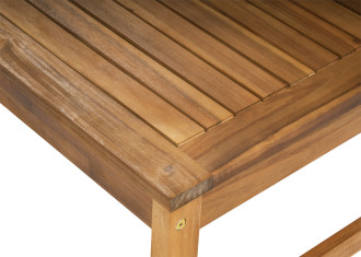 St&oacute;ł akacjowy MALMO CAFFE Acacia Wood - Focus Garden