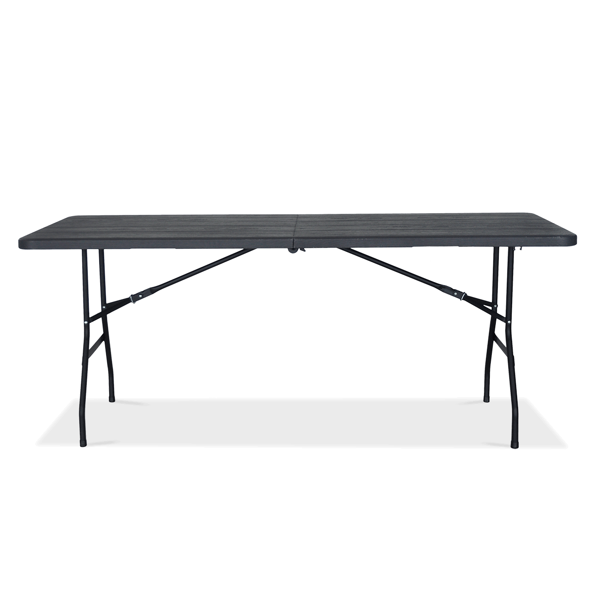 Stabilny stół w kolorze grafitowym do użytku prywatnego i komercyjnego