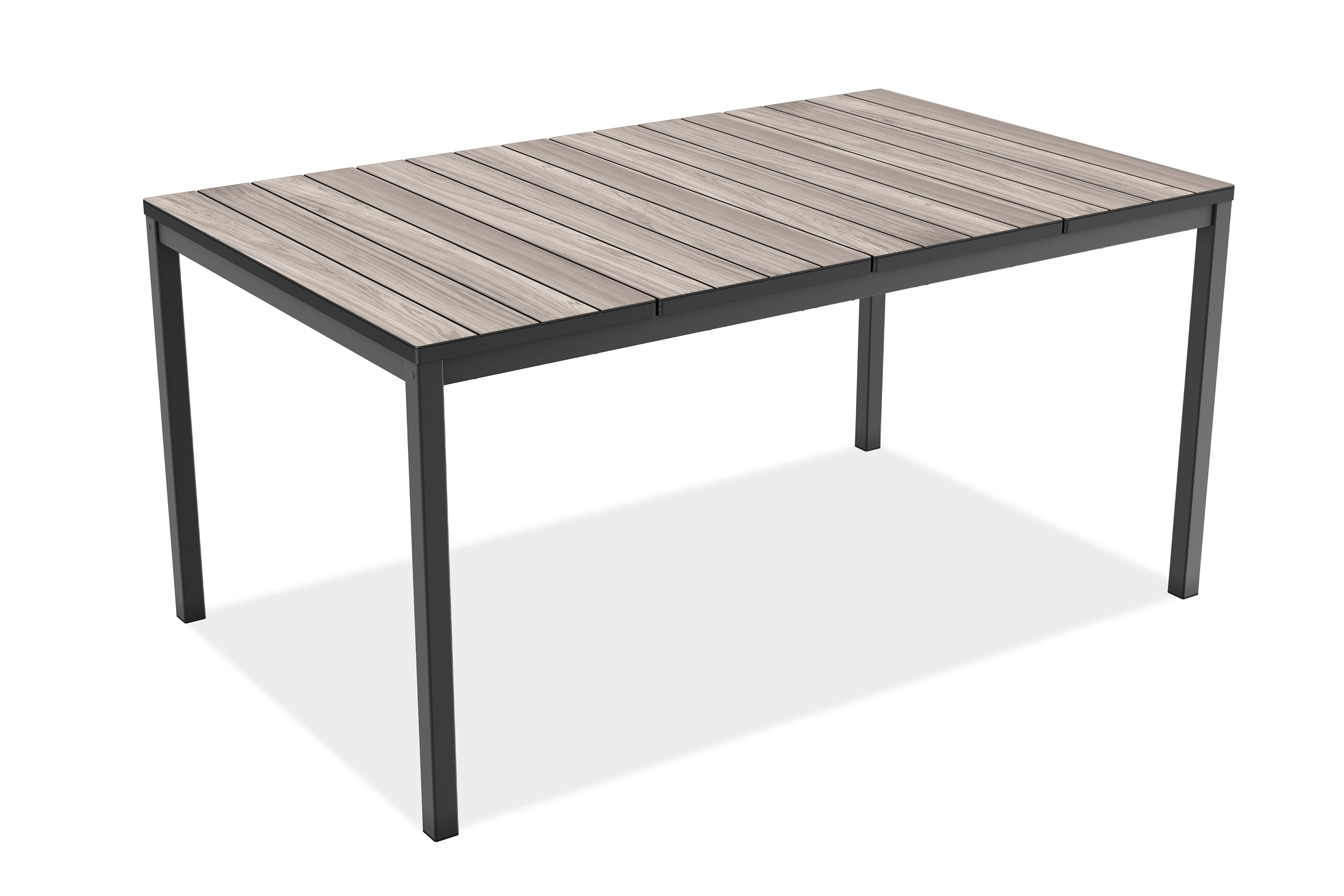 Стіл їдальний садовий Keter DECO PORTO NOVA 160 Black + Storm