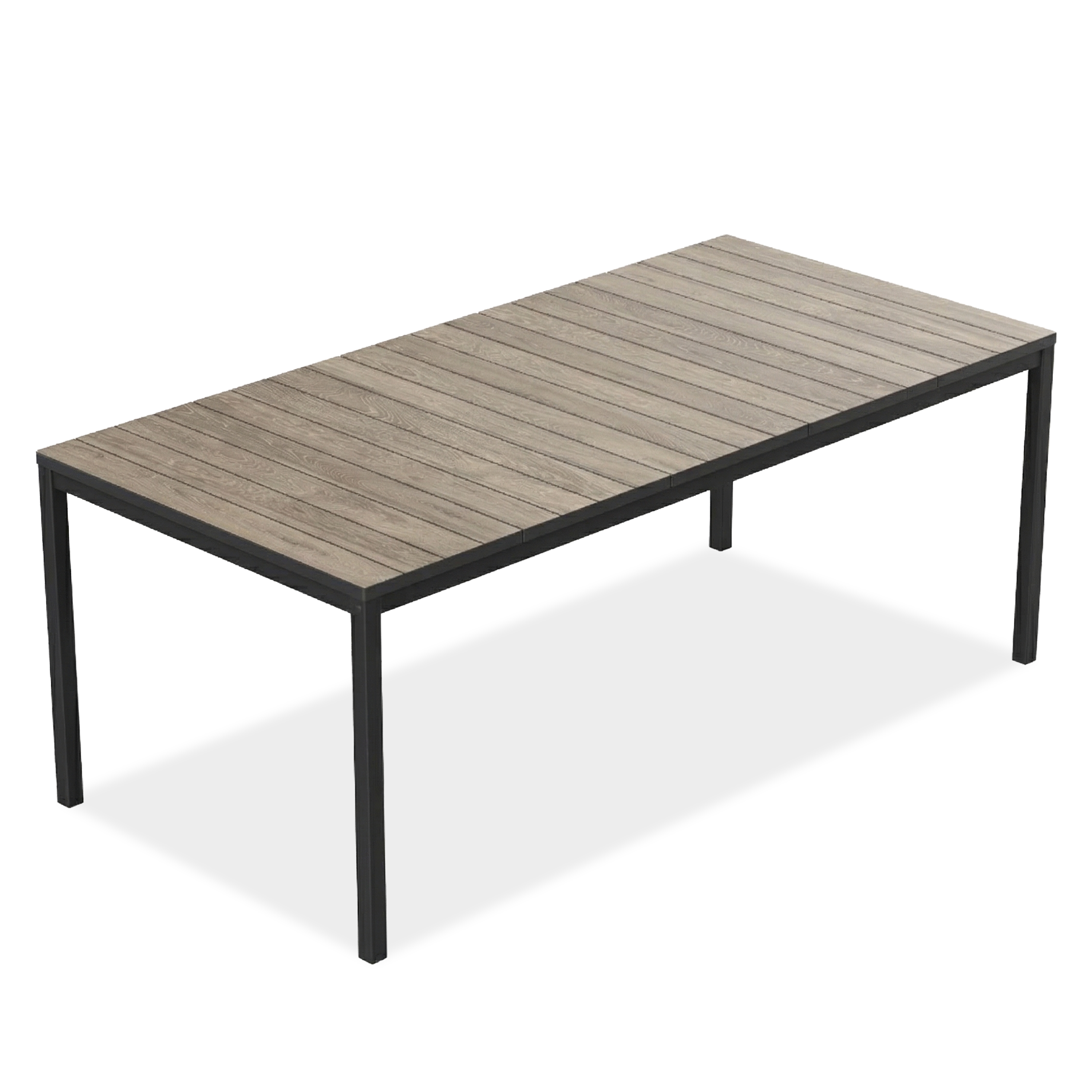 Stół tarasowy DECO PORTO NOVA 200 Black + Ashwood - Keter