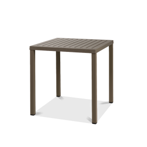 Stół CUBE 70 w kolorze brązowym