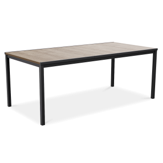 Stół ogrodowy Porto 200 antracyt + Ashwood - Keter