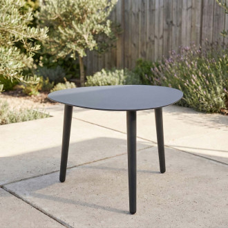 Stolik kawowy AQUALIS 40 × 40 cm Grey – Bjørkka