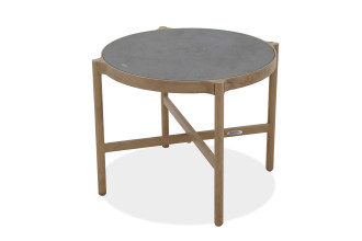 stolik ogrodowy galla dark grey bj&oslash;rkka blat ceramiczny aluminiowa konstrukcja
