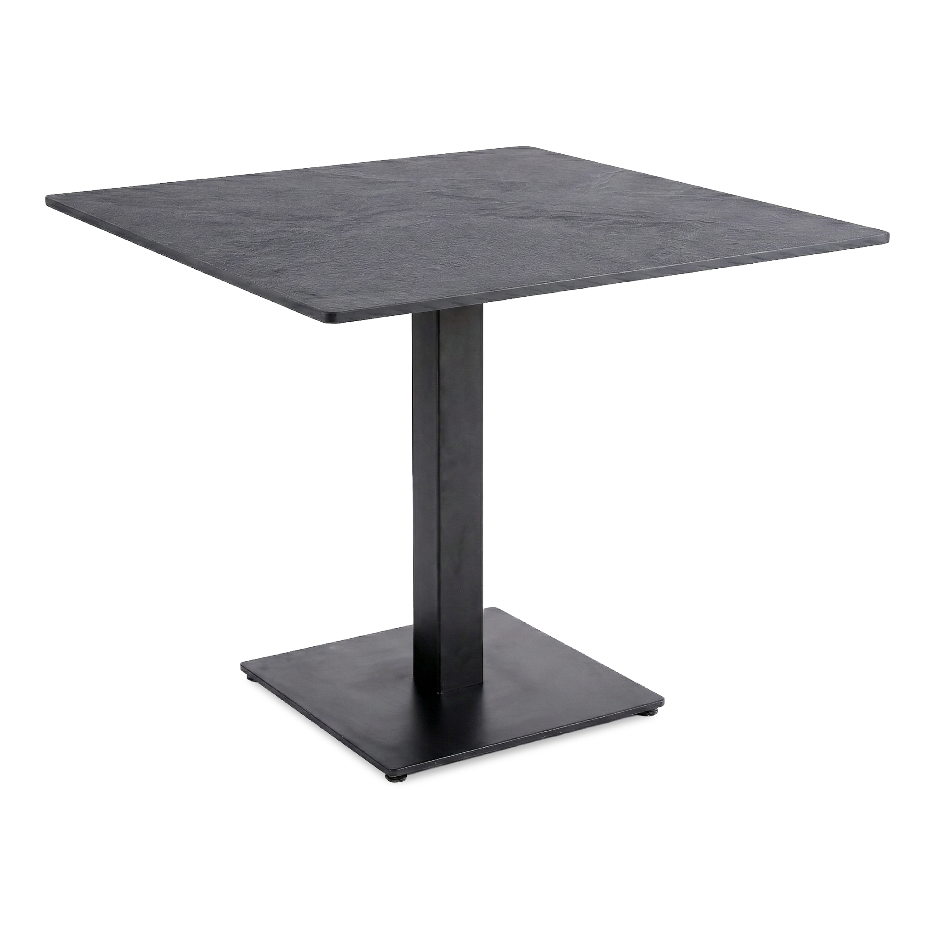 Stolik ogrodowy ze stalową podstawą RIVIO/VENA 80 cm - Bjørkka