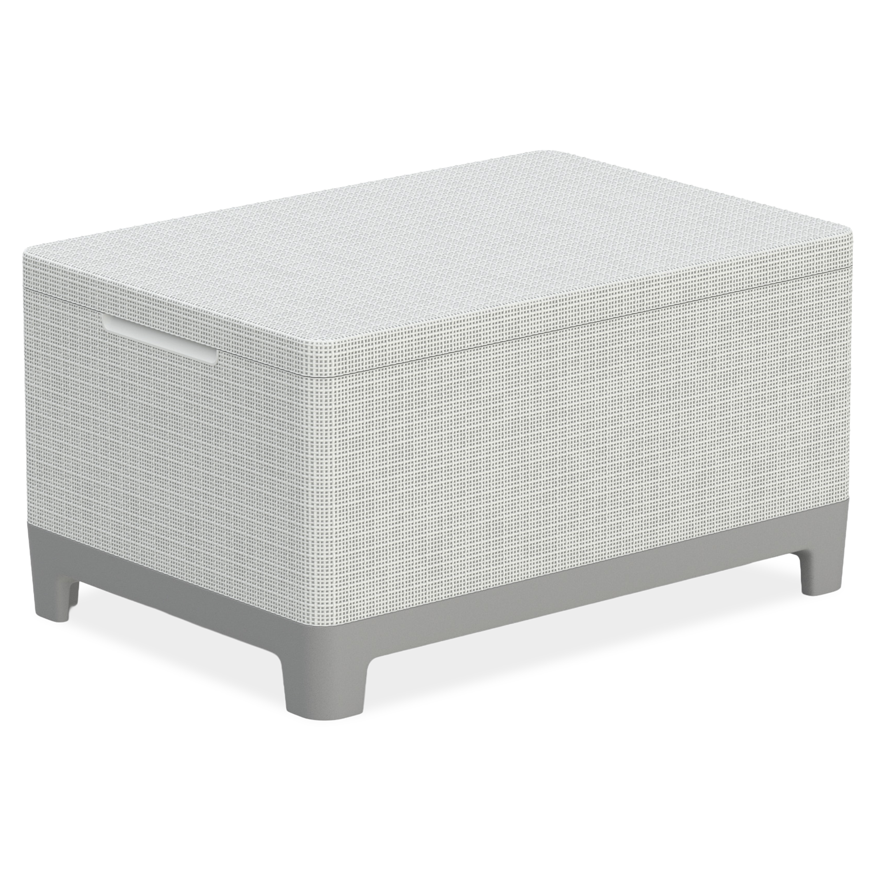 Stolik Scandi storage table Ash grey-Soft beige - Keter