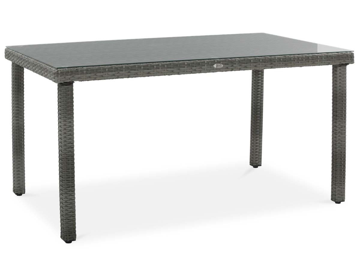 Stolik technorattanowy w kolorze dolphin grey
