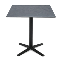 Stolik z żeliwną podstawą ORIS/VENA 80 cm - Bjørkka