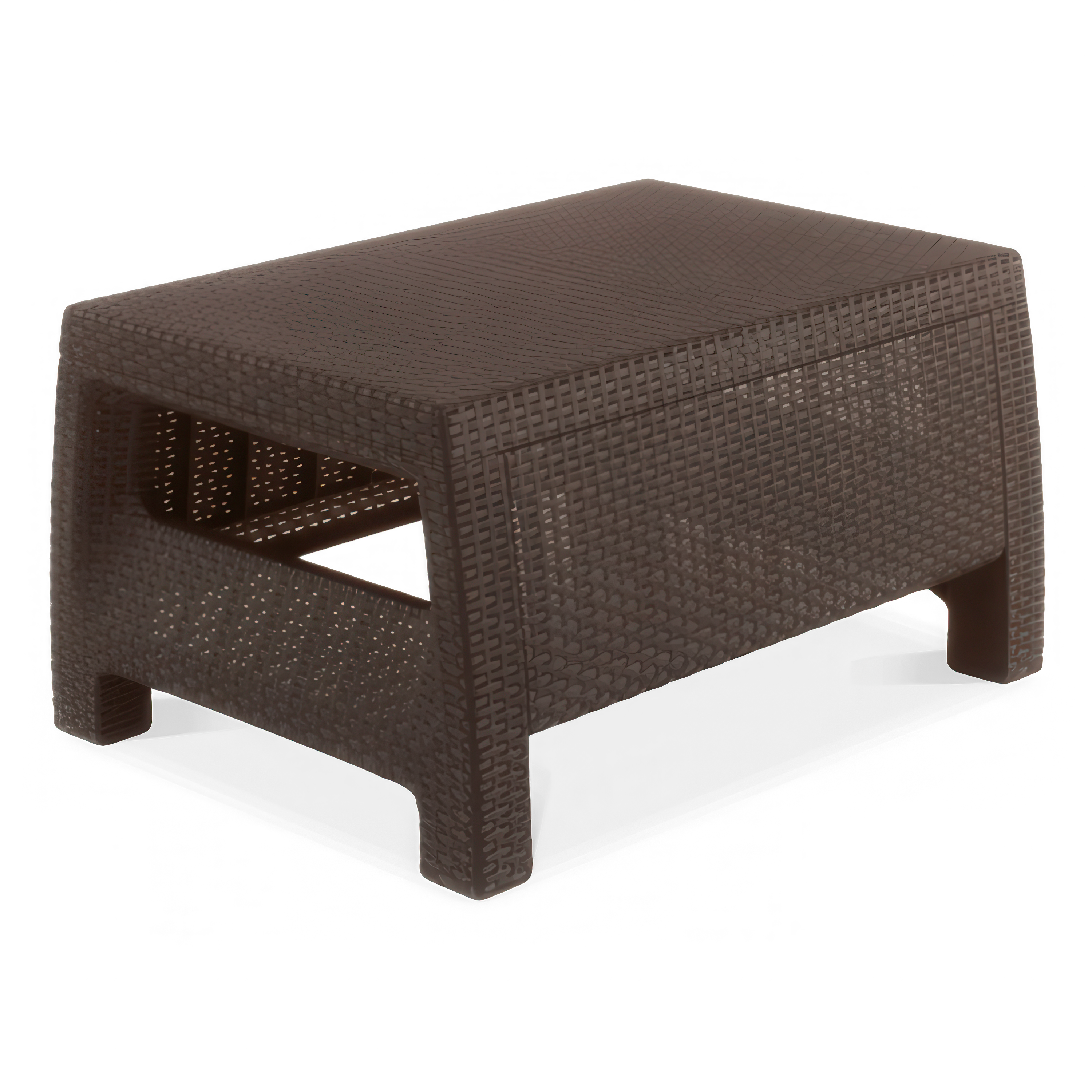 Brązowy stolik kawowy na taras Keter CORFU WEEKEND