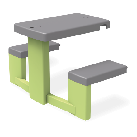 Stolik piknikowy 81x54x49cm - Smoby