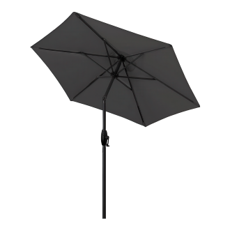parasol do ogrodu w kolorze antracytowym