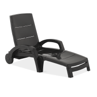 Leżak OCEAN Anthracite - Focus Garden