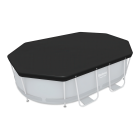 czarna osłona basenowa