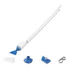 Odkurzacz basenowy z dwiema ssawkami i szczoteczką