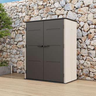 Szafa ogrodowa DAKOTA 143x77 cm Cold Grey - HARDMAISTER