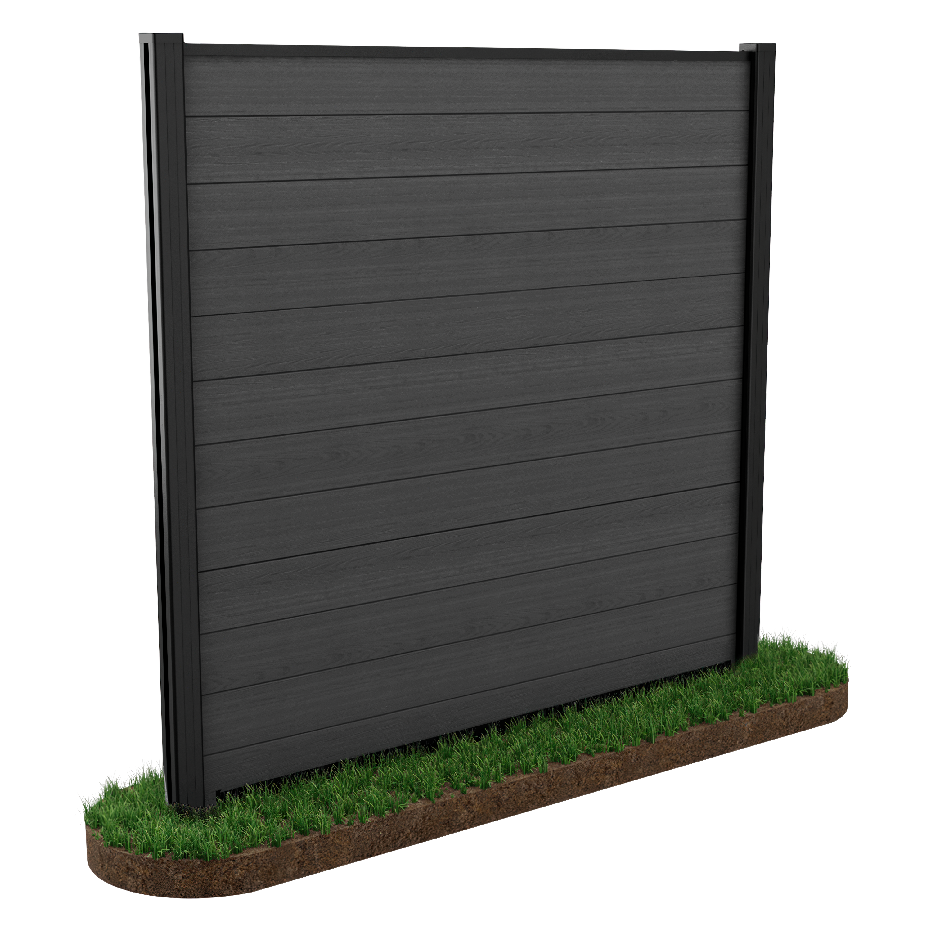 Przęsło ogrodzeniowe szare 1,8x1,8m do mocowania w ziemi – Keter