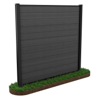 Przęsło ogrodzeniowe szare 1,8x1,8m do mocowania w ziemi – Keter