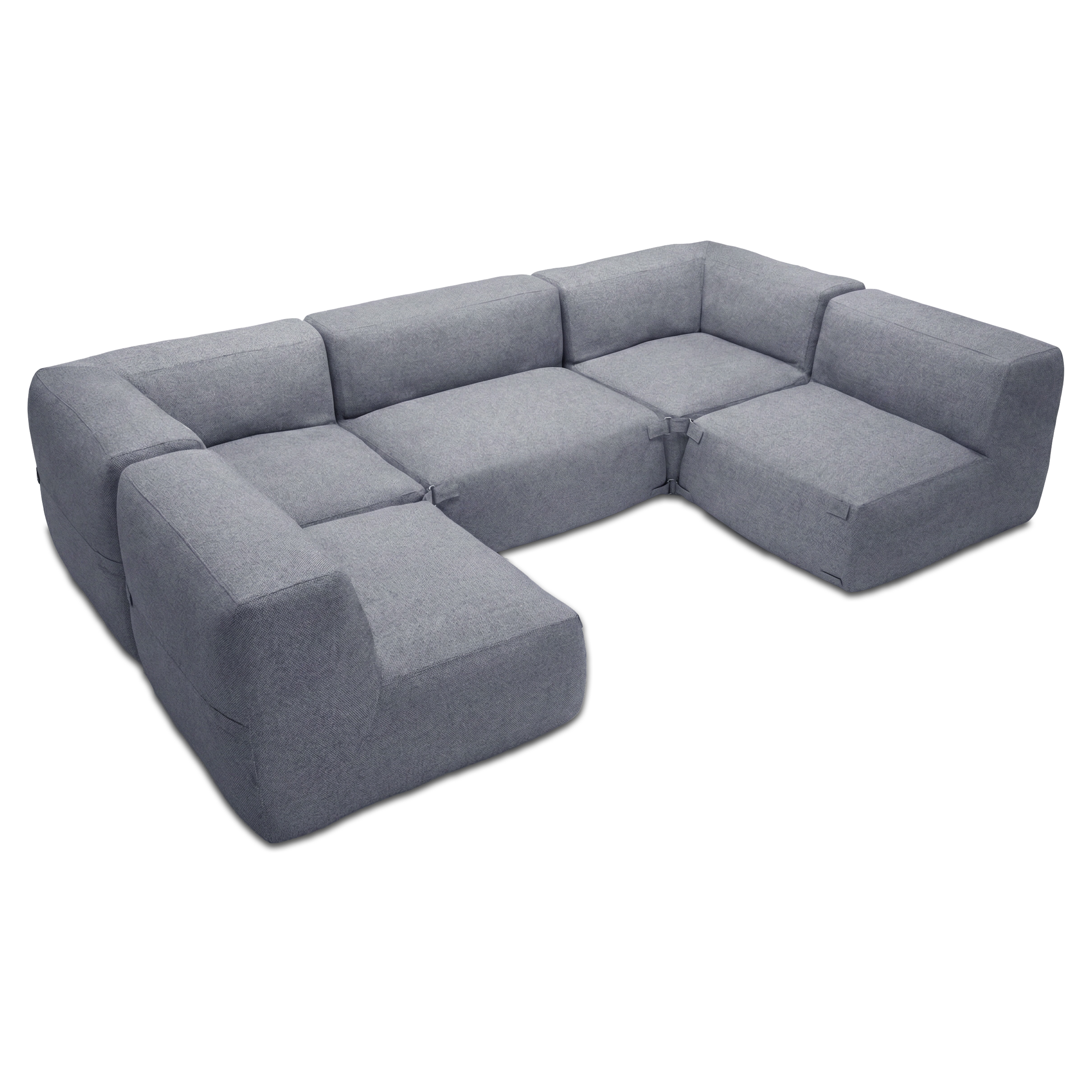 Narożnik modułowy na taras ALORA Comfort Plus Grey - Bjørkka