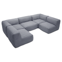 Narożnik modułowy na taras ALORA Comfort Plus Grey - Bjørkka