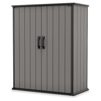 Szary schowek do ogrodu na narzędzia PREMIER TALL - Keter