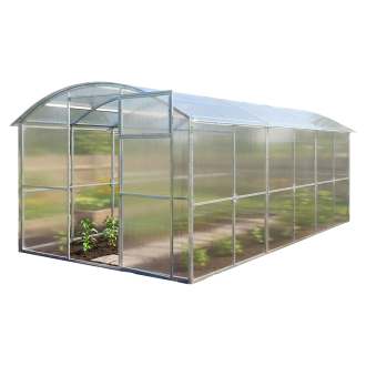 Szklarnia ogrodowa poliwęglanowa 6 mm MUSERA 3 x 6 m – Cultivo