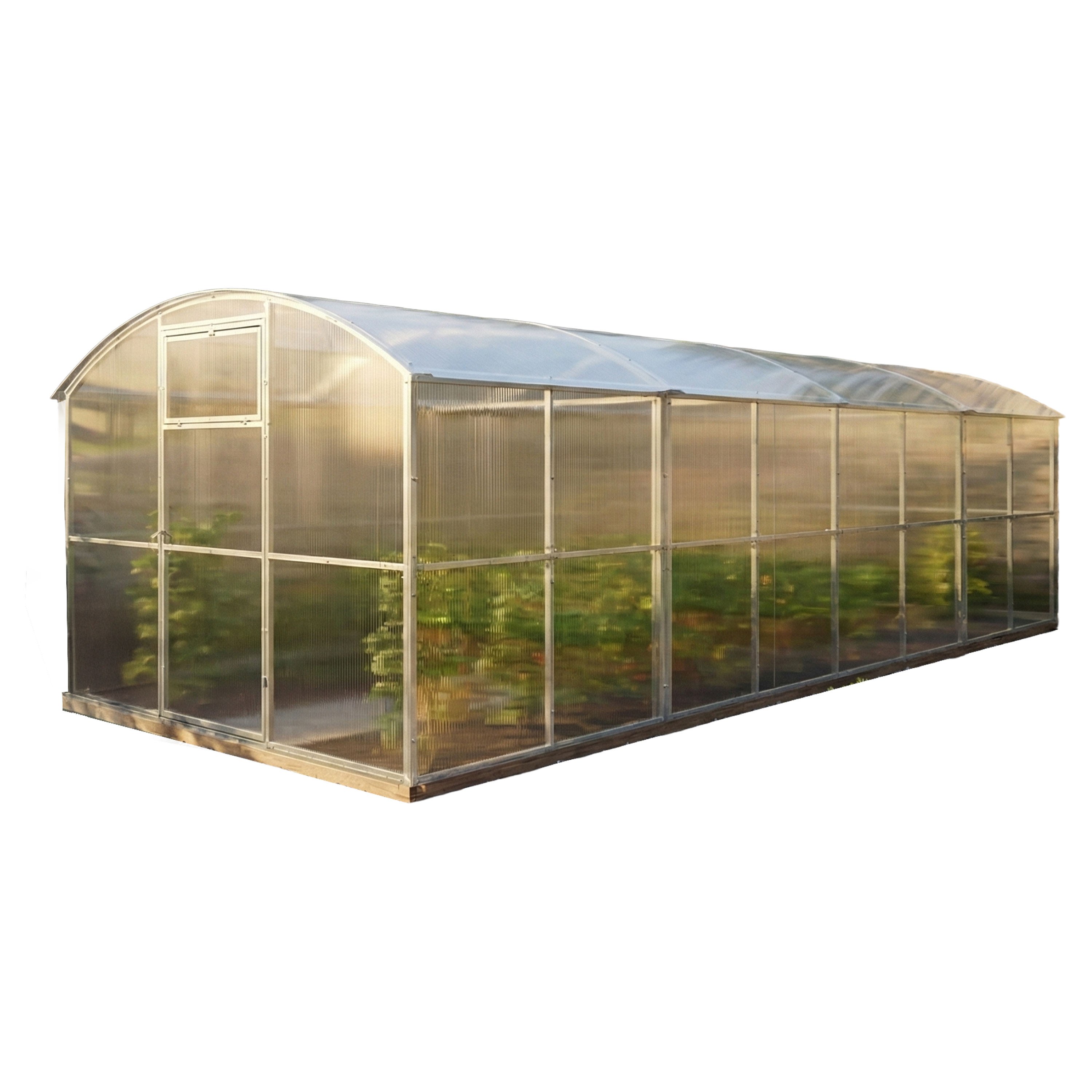 Szklarnia ogrodowa poliwęglanowa 6 mm MUSERA 3 x 8 m – Cultivo