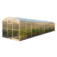 Szklarnia ogrodowa poliwęglanowa 6 mm MUSERA 3 x 12 m – Cultivo