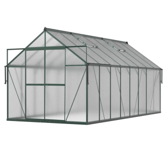 Szklarnia z poliwęglanu slide in w rozmiarze 244x490cm