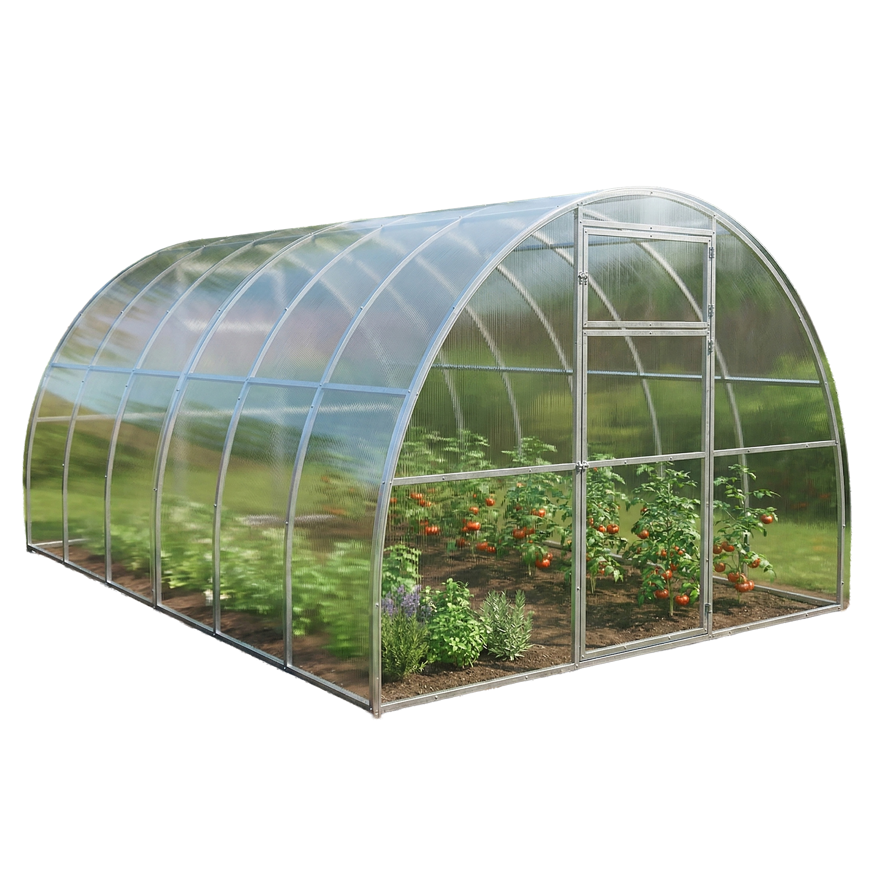 Szklarnia ogrodowa poliwęglanowa 4 mm CEPRA 3 x 4 m – Cultivo