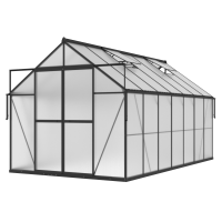 Szklarnia poliwęglanowa Slide-In 244x429cm Black - Cultivo