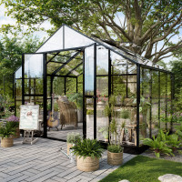 Szklarnia z poliwęglanu Solid PC 278x354cm Black - Cultivo