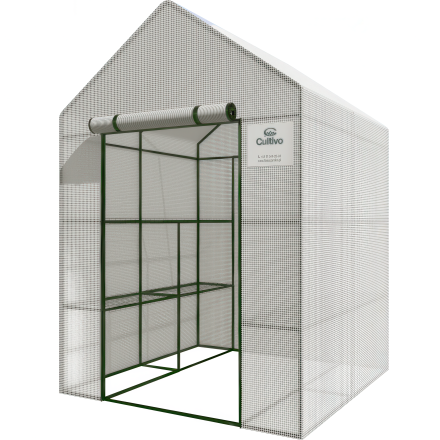 Szklarnia tunel foliowy regał 8 półek 140x140 cm Cultivo
