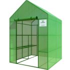 Szklarnia tunel foliowy 8 półek 140x140 cm kolor zielony od Cultivo
