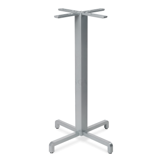 biała wysoka podstawa do stołu