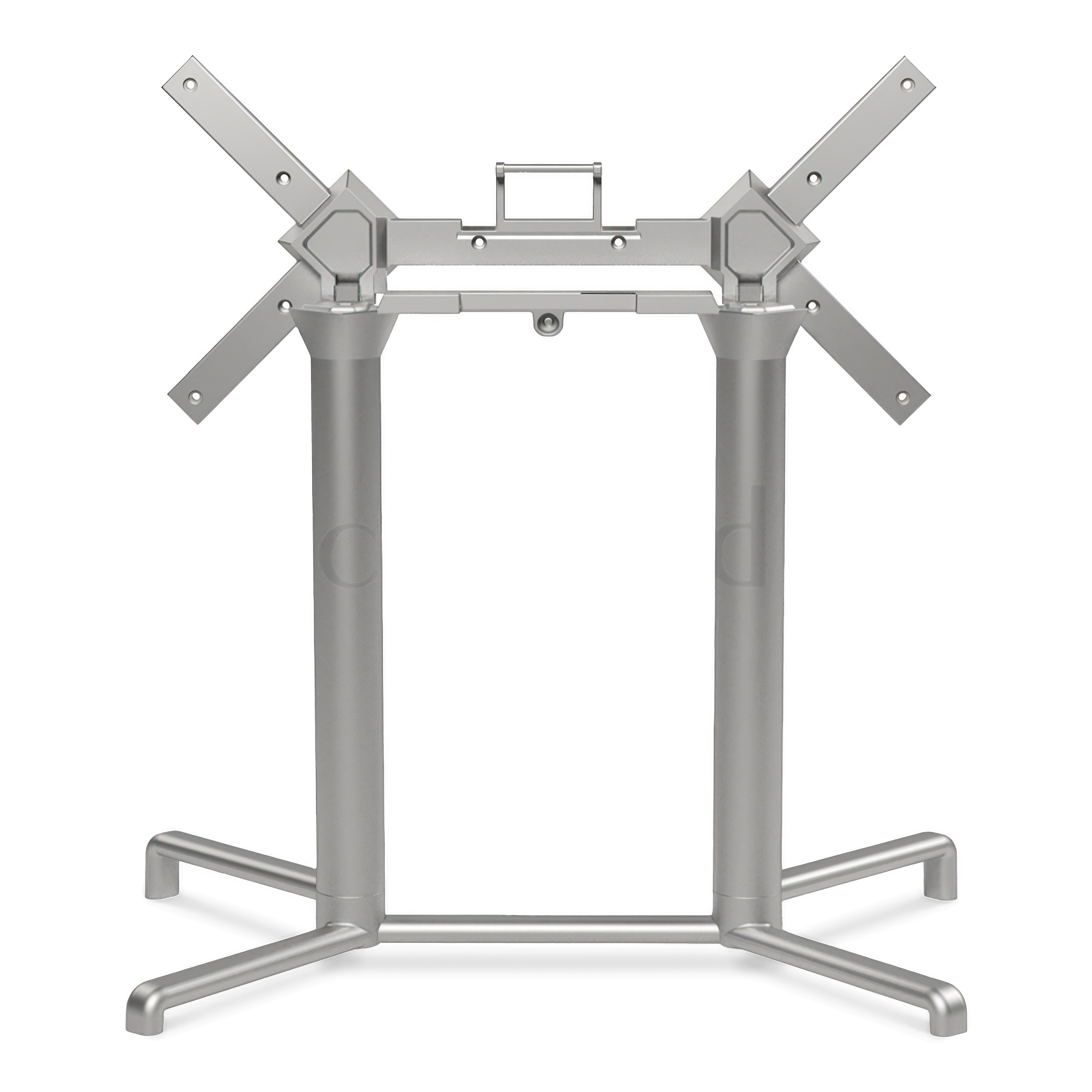 srebrna podstawa pod stolik