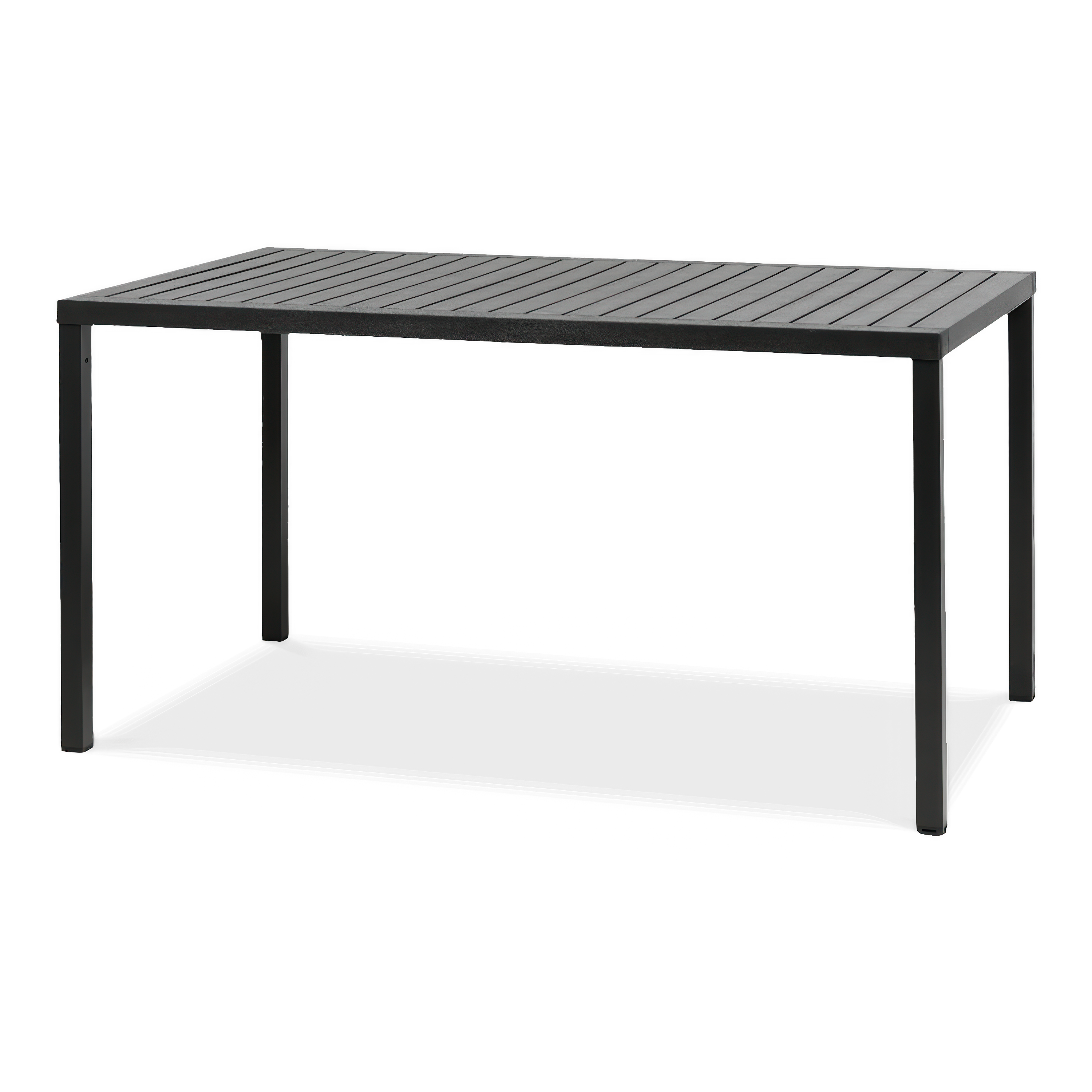 czarny stół jadalniany do ogrodu