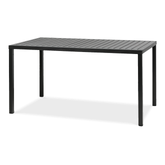 czarny stół jadalniany do ogrodu