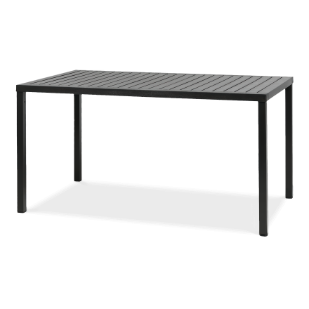 czarny stół jadalniany do ogrodu