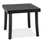 stolik kwadratowy czarny