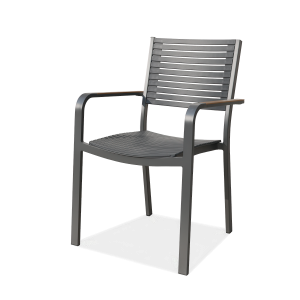 Antracytowe krzesło tacoma