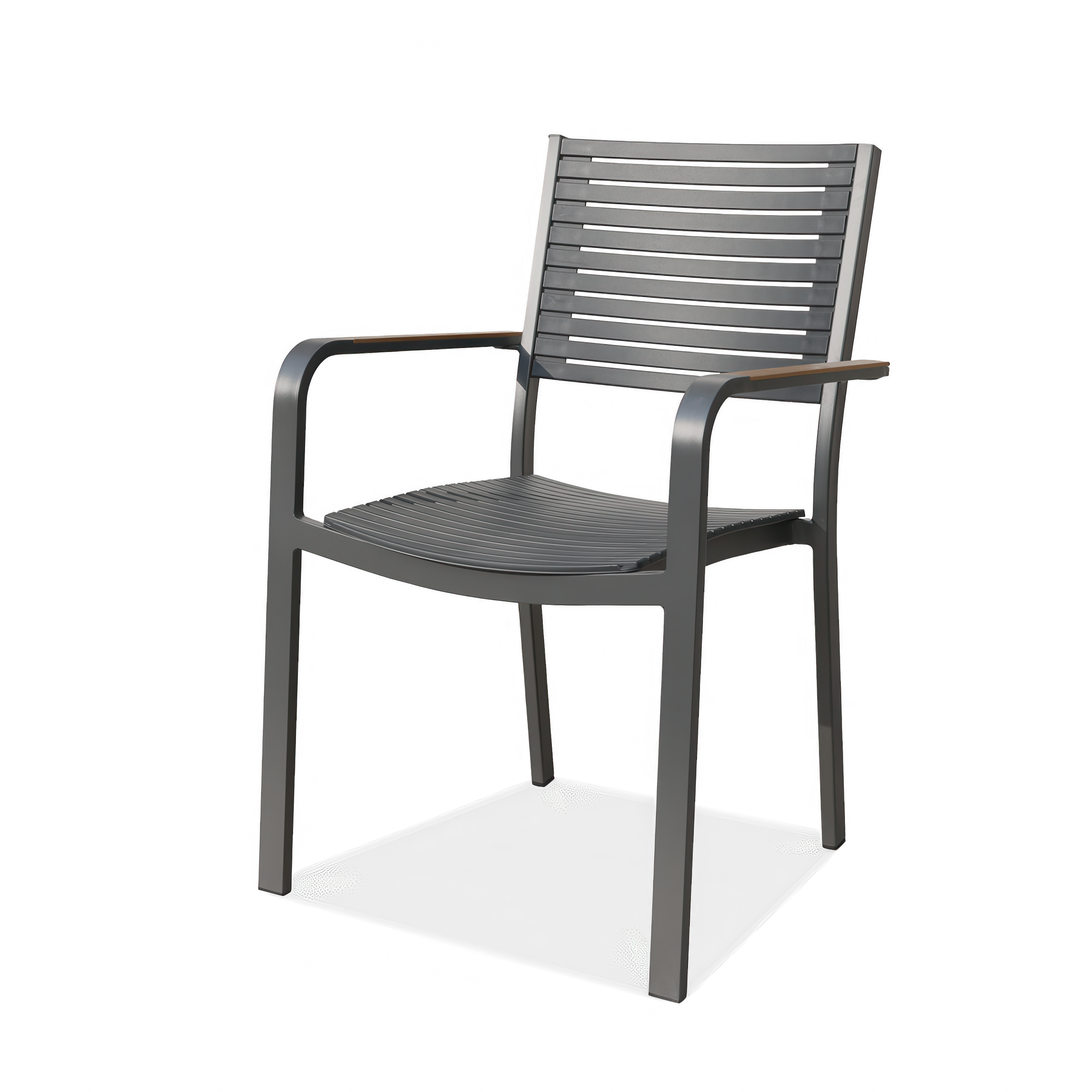 Antracytowe krzesło tacoma