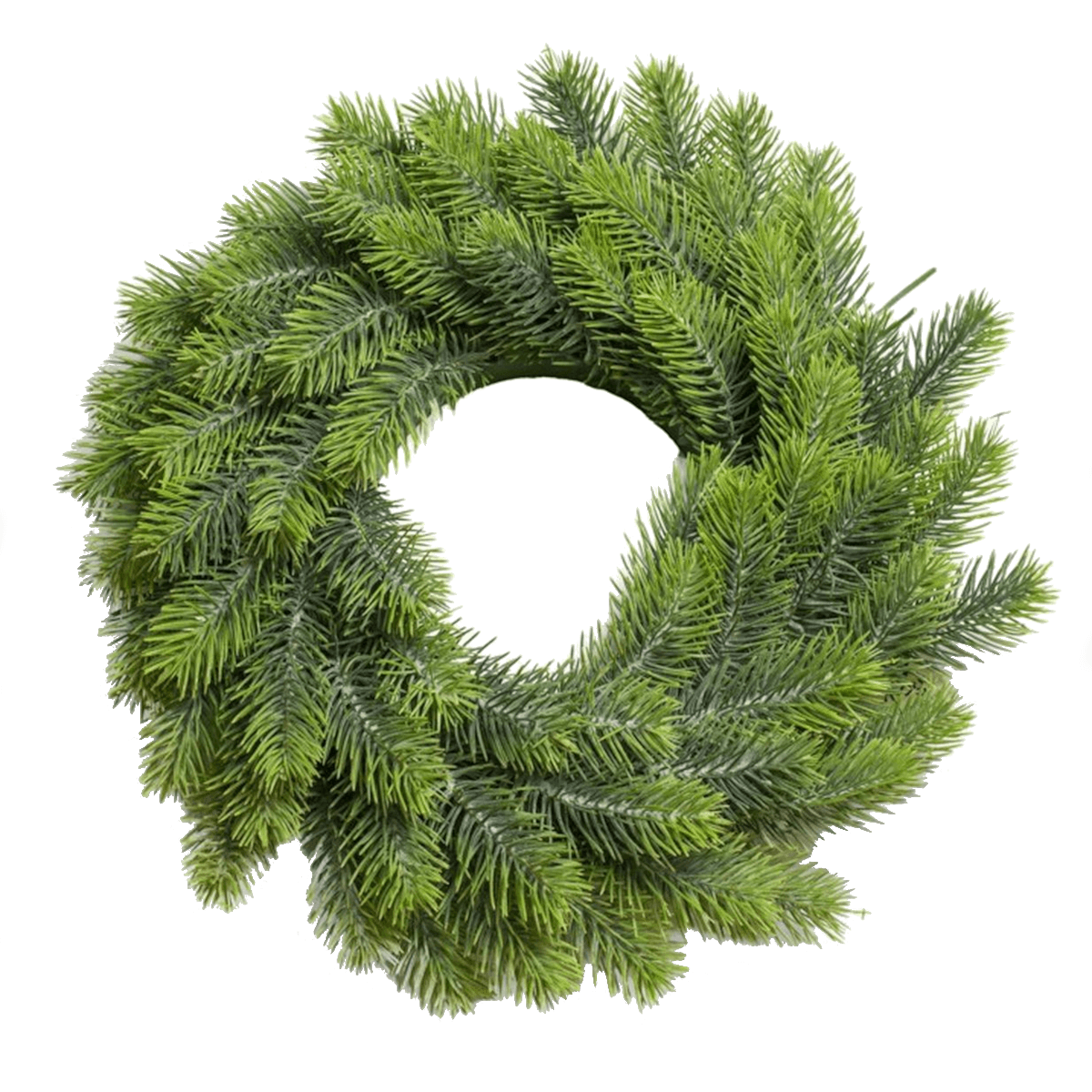 Wianek świerkowy talkowany IRYS o średnicy 38cm