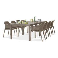 Zestaw ogrodowy Nardi NET/RIO - 10/210 Tortora